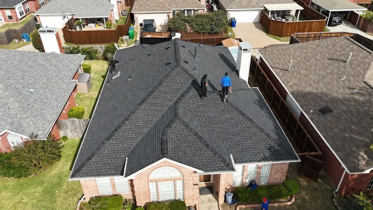 Commercial Roofing work in progress on a Buena Park property